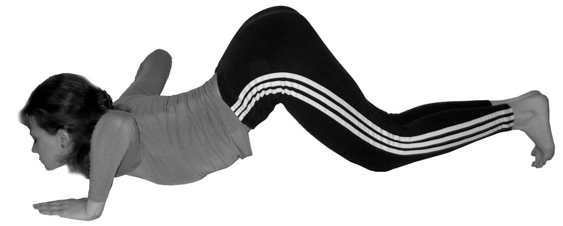 Step 6 Ashtanga Namaskara eight limb salute